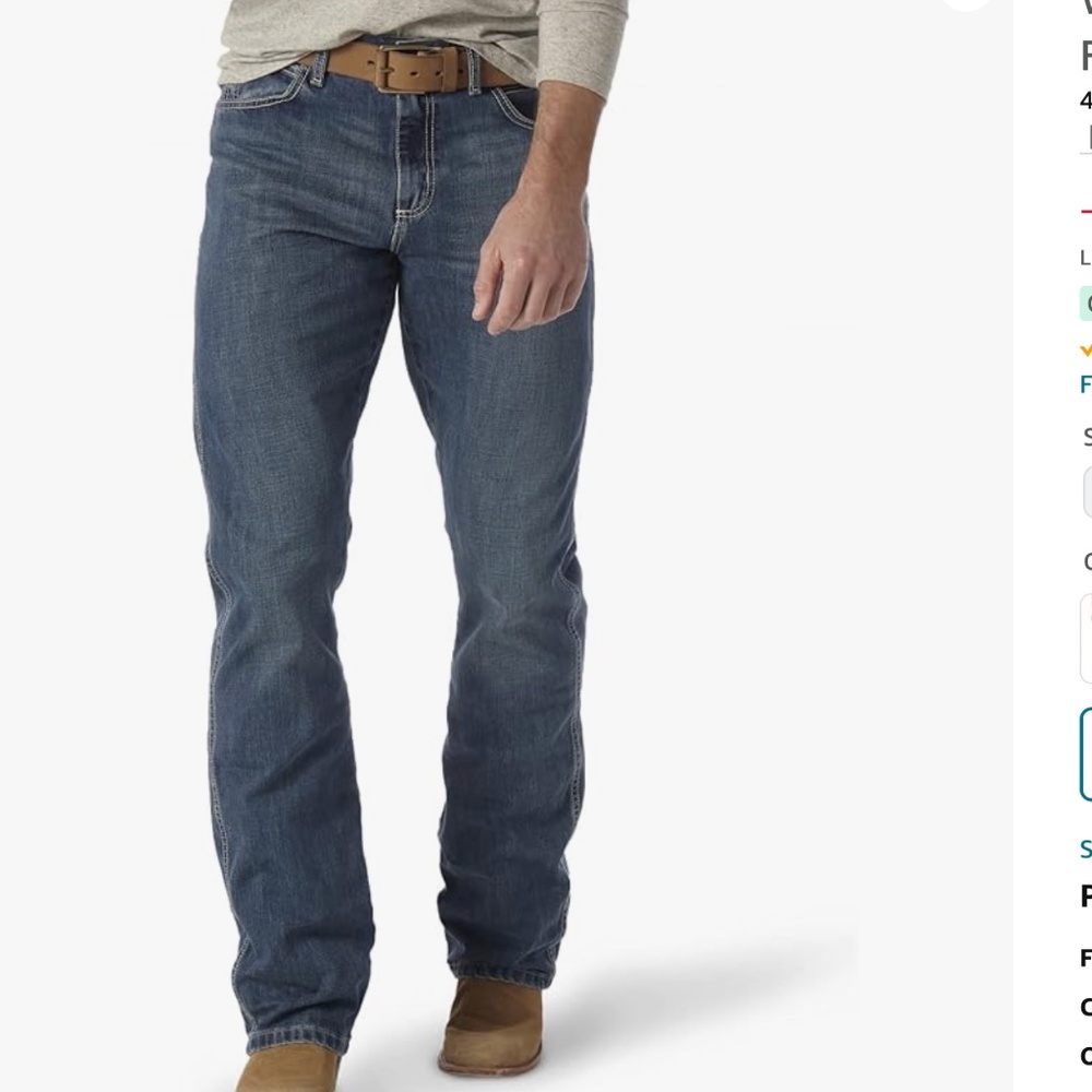 Men's Wrangler Retro Relaxed Boot Cut Jeans